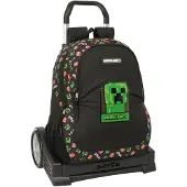 Safta Minecraft 22.5l 32x44x16 Cm Ryggsäck Med Hjul