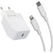 Muvit For Change Usb-c Pd 20w+usb-c Lightning-laddare 1m 2.4a