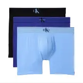 Calvin Klein Underwear 3-Pack CK Monogram Boxers, blå