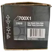 Lexmark 702XK (70C2XK0) svart toner extra hög kapacitet (original)