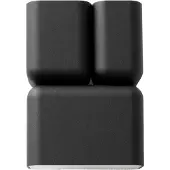 &tradition Vägglampa &Tradition, Tabata, dimbara, Svart, Vardagsrum, Aluminium, Design
