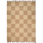 Classic collection Squares jute matta natur