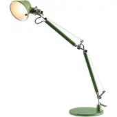 Artemide Bordslampa , Tolomeo Micro, Grön, Arbetsrum / hemkontor, Metall, Design