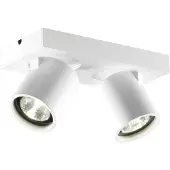 LIGHT-POINT Taklampor , Focus 2, dimbara, Vit, Vardagsrum, Aluminium, Design
