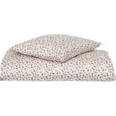 Nuuroo Baby sängkläder 70x100 cm - 100% ekologisk bomullssatin - Blommor