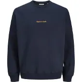 Jack & jones Junior Sweatshirt 'JJNorrebro' mörkblå