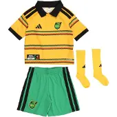 Adidas Träningsdräkt 'JFF Mini' guldgul / vass / röd / svart