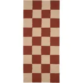 Classic collection Square gångmatta terracotta/natur