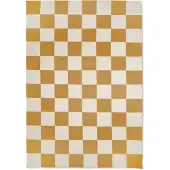 Classic collection Square matta vit/gul