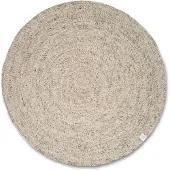 Classic collection Merino matta rund natural beige