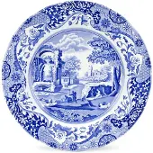 Spode Blue Italian tallrik blå/vit