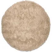 Classic collection Cloudy matta rund beige