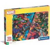 Clementoni Pussel 104 Super Marvel