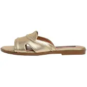Pepe Jeans för kvinnor. PLS900017 Dyana Bay sandaler i guld (40), Dorado, 1 till 3 cm, Ingen, Casual