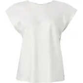 Calvin Klein Smooth Satin Fitted Top