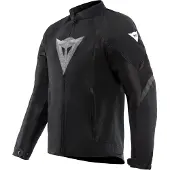 Dainese Herosphere Textiljacka Svart/Vit 52 Herrar sort