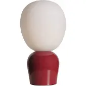BELID Bordslampa , Buddy, Röd, Vardagsrum, Glas, Design