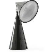 Tom Dixon Bordslampa POSE, dimbar, Svart, Vardagsrum / matsal, Syntetmaterial, Design, Bordslampa