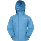 Mountain Warehouse Vattentät jacka Pakka II för barn/unga (Blå)