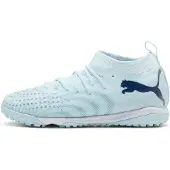 Puma Future 9 Match Mid + TT Dreamrush - Ljusblå/Blue Jewel Barn - Turf (TF), storlek 33
