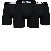 PSD Solids Blk 5i Boxers 3 Enheter