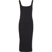 Urban Classics Basic Long Cotton Jersey ärmlös Klänning