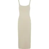 Urban Classics Basic Long Cotton Jersey ärmlös Klänning