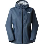 The North Face - Vandringskläder dam - W Alta Vista Rain Jacket Granite Grey för UnisexNylon - Storlek L - Grå