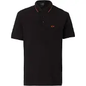 Armani Exchange för män. XM001289AF10363MC536 Skräddarsydd Polo (L), Svart, Casual, Bomull, Kort ärm