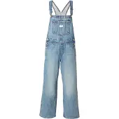 Levi's för kvinnor. 000UG-0004 Baggy-byxor i ljusblått (L), Casual, Bomull, Denim