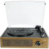 Technaxx TX-186 USB-skivspelare Remdrift Brun