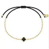Glanzstücke Armband guldgul / svart