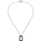 Armani Exchange Halsband svart / silver