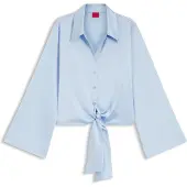 HUGO Errika 10260682 Red Blus Med Lång ärm