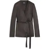 BOSS Slim-fit blazer in lustrous twill