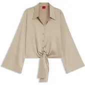 HUGO Errika 10260682 Red Blus Med Lång ärm