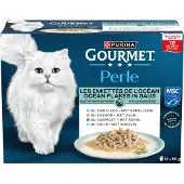 Gourmet Purina Perle Ocean Flakes i sås våtfoder katt