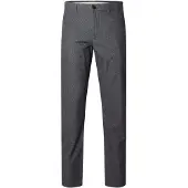 Selected Chinobyxa 'Miles' svart denim