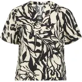 Object Blus kräm / svart