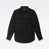 G-Star Skjorta 'Marine' svart denim