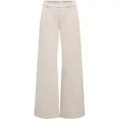 Object Veckad byxa 'OBJLISA' ljusbeige