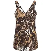 Cloud5ive Topp beige / brun / svart
