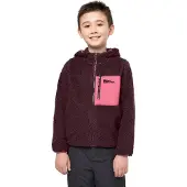 Jack Wolfskin Kids' Ice Curl Hood Jacket Boysenberry/Pink