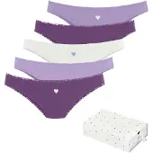 LASCANA Trosa lila / lavendel / vit