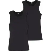 Urban Classics Tb7650a ärmlös T-shirt 2 Enheter