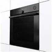 Gorenje Advanced BPSA6747A08BG - Ugn - med ångfunktion - inbyggd - fördjupning - bredd: 56 cm - djup: 55 cm - höjd: 59 cm - med självrengöring - Klass A+ - svart