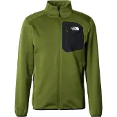 The North Face Funktionsfleecejacka 'CREST' grön / svart / vit