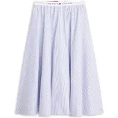 Tommy Hilfiger Logo Waistband Midi A Line Skirt