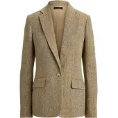Ralph Lauren Kavaj beige / mörkbrun