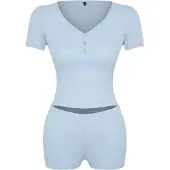 Trendyol Pyjamas ljusblå